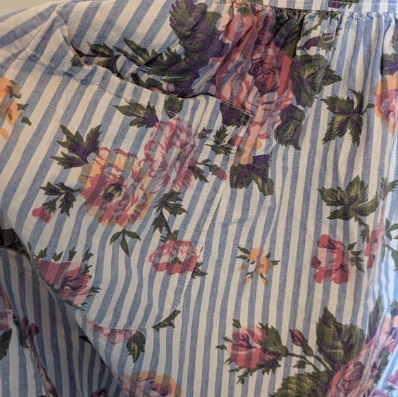 Gorgeous Vintage Button Button Back Floral Willowbend Dress - Picture 5 of 9